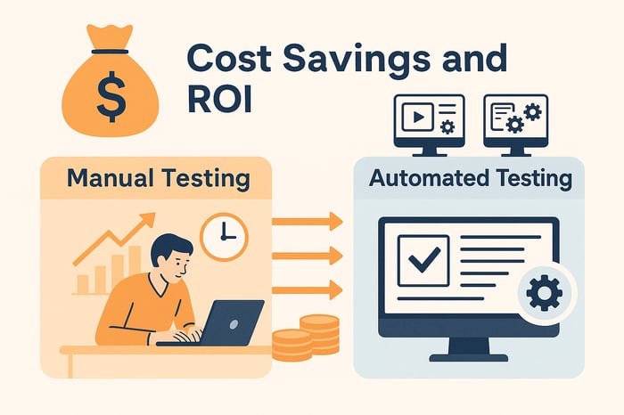 Key Benefits of Automation Testing; 1. Cost savings and ROI