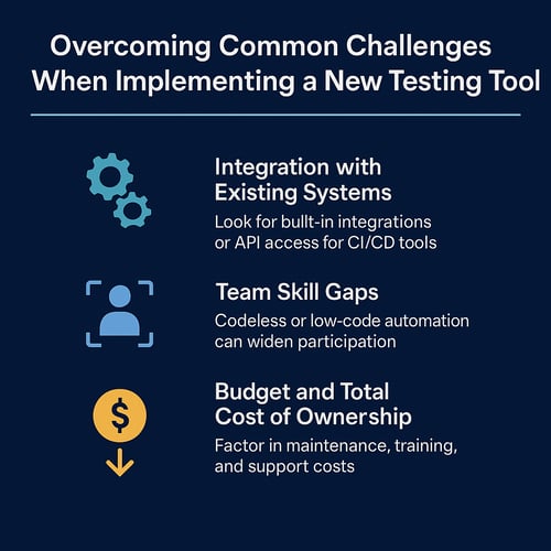 Overcoming Common Challenges When Implementing a New Testing Tool