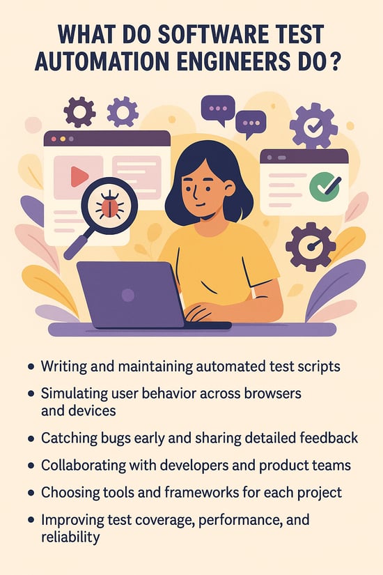 What Do Software Test Automation Engineers Do on their day to day?