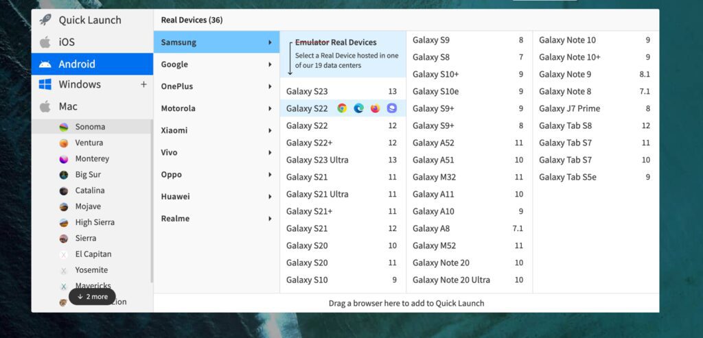 BrowserStack Automate