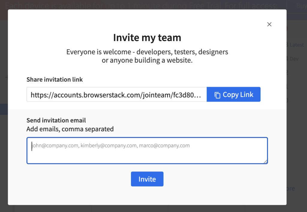 BrowserStack Automate