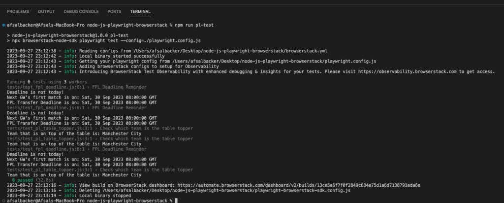 BrowserStack Automate