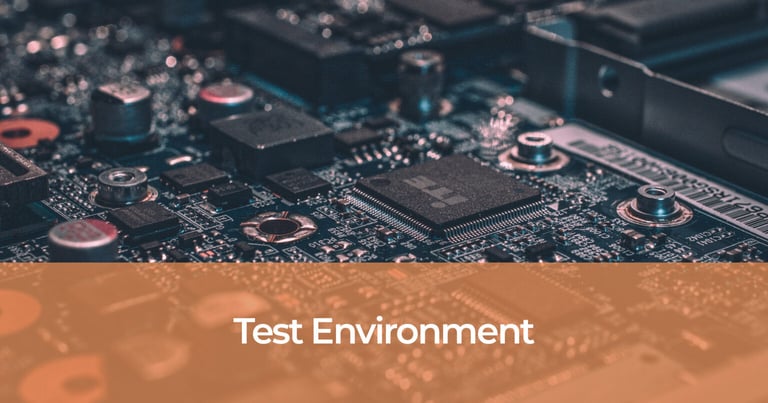 software testing efficiency: test environment