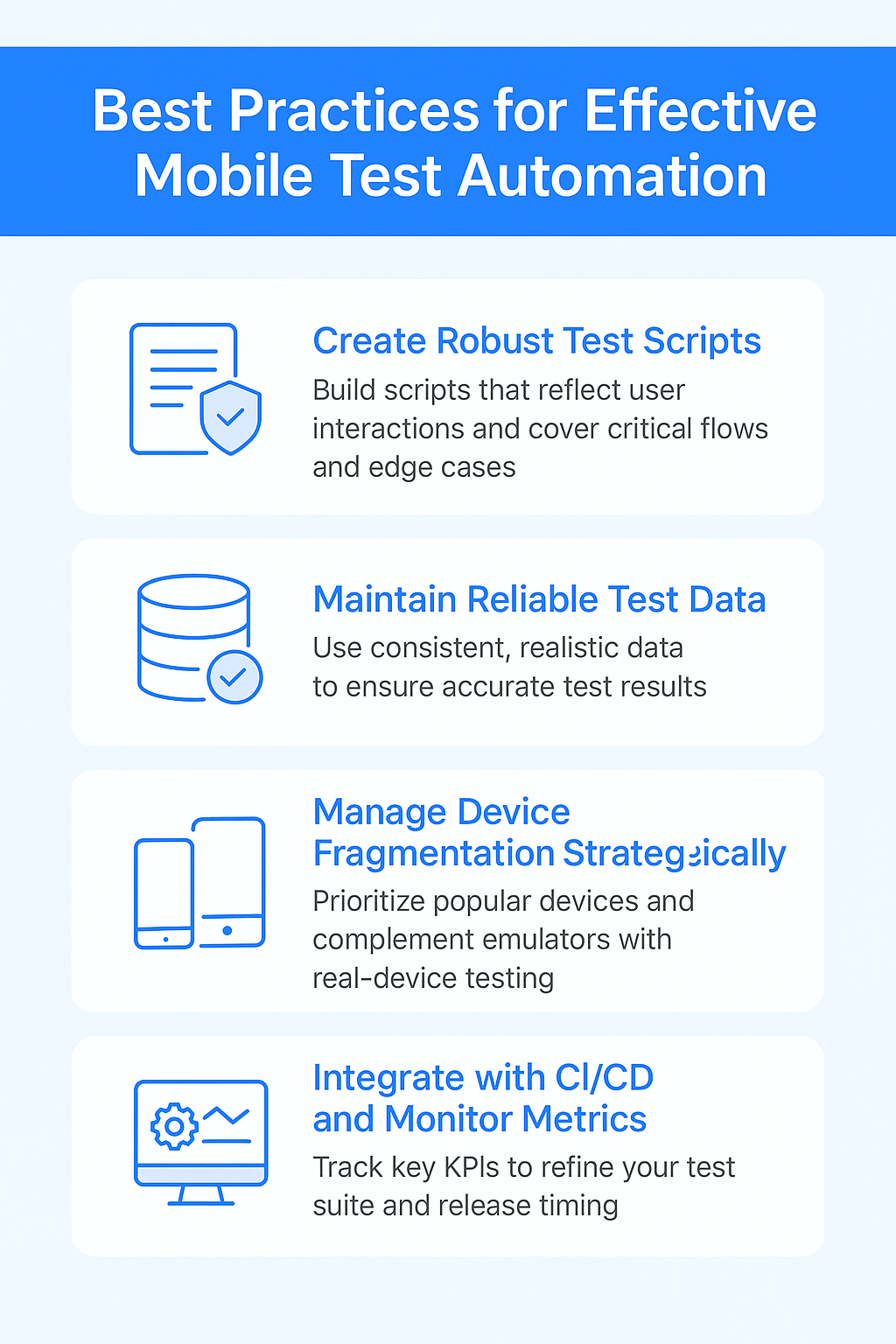 Best Practices for Effective Mobile Test Automation