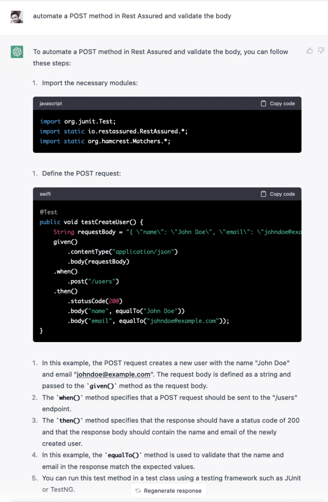 How ChatGPT Can Change Your Test Automation Game